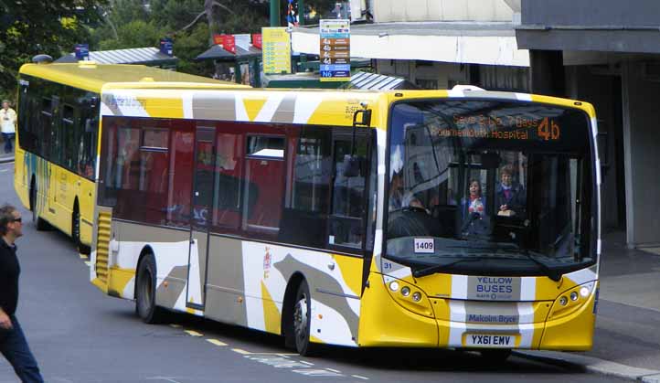 Yellow Buses Alexander Dennis Enviro200 Jubilee bus 31